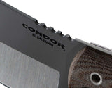 Condor Primal Cleaver CTK2011-4HC - 1095 Carbon Steel, Canvas Micarta, Micarta, survival - Granbergs Firearms