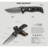 Benchmade Mini Adamas - Bronze Carbon Fiber B273-03 - Benchmade, Carbon Fibre, Magnacut - Granbergs Firearms