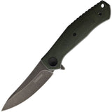 Kershaw Concierge Linerlock Micarta Folding Pocket Knife KS4020MCG