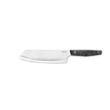 MKM Prima Santoku Kitchen Knife Damascus Dark Matter Limited Edition MK PRSA-CFD
