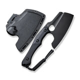 Civivi Aratra Fixed Blade Knife Black C21041-1 - CIVIVI, D2, G10, survival - Granbergs Firearms