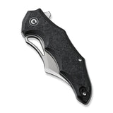 Civivi Chiro Black Shredded G10 Folding Pocket Knife C23046-3