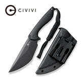 Civivi Concept 22 Fixed Blade Knife Black G10 C21047-1