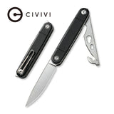 Civivi Crit Front Folding Pocket Knife With Multi-Tool G10 Handle