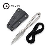 Civivi D-Art Fixed Blade Neck Knife C21001-1