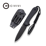 Civivi Fixed Blade Elementum Black Folding Pocket Knife C2105A