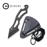 CIVIVI Kiri-EDC Fixed Blade Neck Knife C2001B - 9Cr18MoV, CIVIVI - Granbergs Firearms