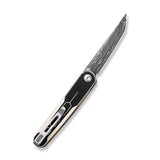 Civivi KwaiQ Ivory/Black G10 Damascus Folding Pocket Knife C23015-DS1