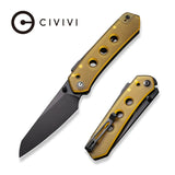 Civivi Vision FG Bead Blasted Ultem Folding Pocket Knife C22036-6