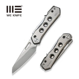 WE Knife Vision R Titanium Silver Folding Pocket Knife WE21031-1