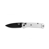 Benchmade 533BK-1 Mini Bugout Axis Folding Knife DLC + White - Axis, Benchmade, black, Bugout, CPM S30V, Drop Point, Folding Knife, white - Granbergs Firearms