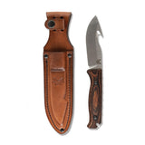 Benchmade Saddle Mountain Skinner, FB, Hook, Wood 15004 - Benchmade, CPM S30V, Fixed, Gut, Gut Hook, Leather, Skinner, survival - Granbergs Firearms