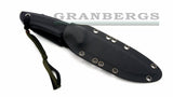 Kizlyar Supreme Savage Aus-8 Black Finish Fixed Blade Knife - AUS-8, G10, Kizlyar Supreme - Granbergs Firearms