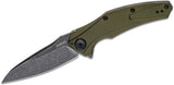 Kershaw Bareknuckle Sub-Frame Lock Folding Pocket Knife KS7777OLBW