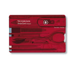 Victorinox SwissCard Classic- Red 35791 - Plastic, Stainless Steel, Victorinox - Granbergs Firearms