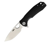 Honey Badger Flipper L/R Small - Black Folding Pocket Knife YHB1021