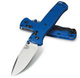 Benchmade B535 Bugout Axis Folder Blue - Benchmade, Blue, Bugout, CPM S30V, Drop Point, Grivory, Satin - Granbergs Firearms