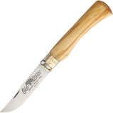 Antonini Old Bear - Extra Large Folder Olive Wood ANT930723LU - 420, Antonini, Antonini knives Italy, Olive, Olive Wood, Stainless Steel - Granbergs Firearms