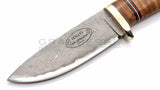 Fallkniven NL5CX Idun Damascus Steel Fixed Blade Knife - Damascus, Fallkniven, Leather - Granbergs Firearms