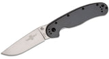 Ontario RAT 1 Carbon Fiber D2 Steel Folding Pocket Knife ON8867CF