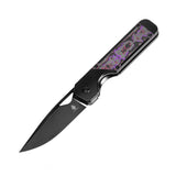 Kizer Militaw Black Titanium Purple Fat Carbon Ki3634A2