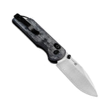 Kizer Assassin Nitro V Blade Clutch Lock Blue Micarta Handle V3549A2