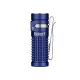 Olight Baton 4 Regal Blue Premium Edition with Wireless Charging Case