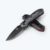 Benchmade Mini Freek - Red/Black/Grey G10 B565BK-02 - Benchmade, CPM M4, G10 - Granbergs Firearms