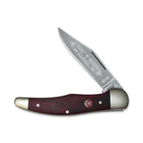 Boker Folding Hunter - 20-20 Red Bone Folding Pocket Knife 111010SRB