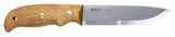 Helle-DidiGalgalu - Stainless Steel Knife (African Kiatt & Vulcanfire Wood Handle)