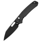 CJRB Pyrite Wharncliffe Black Steel Folding Pocket Knife J1925ABST