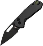 CJRB Pyrite Mini Black Folding Pocket Knife J1933BBK