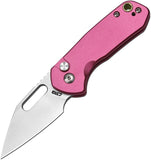 CJRB Pyrite Mini Pink Folding Pocket Knife J1933PK