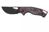 MKM Vincent Purple Haze Carbon Fiber Folding Pocket Knife MK VCV-CPD
