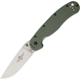 Ontario Rat 1 D2 Green Folding Pocket Knife ON8867OD