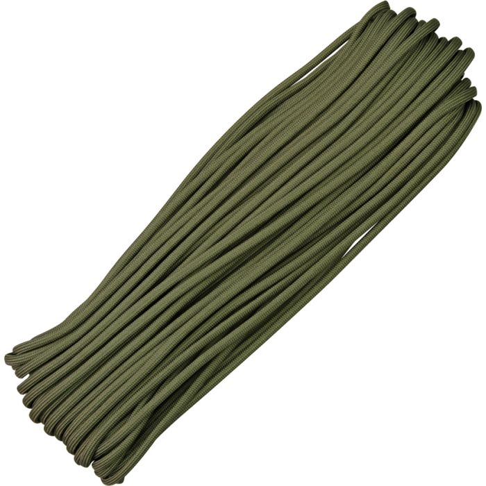 Atwood Parachute Cord Olive Drab 100ft RG023H - Olive, Olive Drab, Paracord - Granbergs Firearms