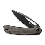 SENCUT Honoris Gray Micarta SA07B - 9Cr18MoV, Micarta, Sencut - Granbergs Firearms