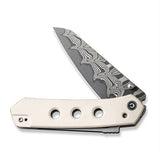 CIVIVI Vision FG Thumb Stud & Superlock Knife G10 Handle (3.54" Damascus Blade) C22036-DS1