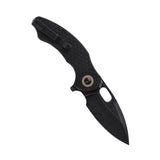 Kizer Degnan Mini Roach Liner Lock Knife Black G-10 V3477C2