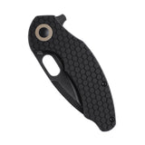 Kizer Degnan Mini Roach Liner Lock Knife Black G-10 V3477C2