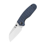 Kizer Azo Towser S Liner Lock Knife Blue Richlite V3593SC1