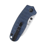 Kizer Azo Towser S Liner Lock Knife Blue Richlite V3593SC1