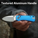 CIVIVI Baby Banter 2 Thumb Stud & Crossbar Lock Knife Aluminum Handle (2.34" Nitro-V Blade) C23074-1