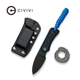 CIVIVI Baby Banter Fixed Blade Knife G10 Handle (2.39" Nitro-V Blade) C23045-1