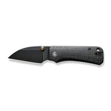 Civivi Baby Banter Wharncliffe Black Burlap Micarta C19068SC-1 - CIVIVI, Micarta, Nitro V - Granbergs Firearms