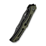 CIVIVI Biophase Flipper & Button Lock Knife Aluminum & G10 Handle (3.48" Nitro-V Blade) C23083C-2