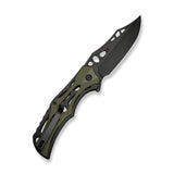 CIVIVI Biophase Flipper & Button Lock Knife Aluminum & G10 Handle (3.48" Nitro-V Blade) C23083C-2