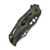 CIVIVI Biophase Flipper & Button Lock Knife Aluminum & G10 Handle (3.48" Nitro-V Blade) C23083C-2