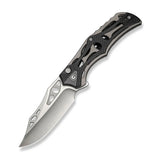 CIVIVI Biophase Flipper & Button Lock Knife Aluminum & G10 Handle (3.48" Nitro-V Blade) C23083C-3