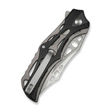 CIVIVI Biophase Flipper & Button Lock Knife Aluminum & G10 Handle (3.48" Nitro-V Blade) C23083C-3